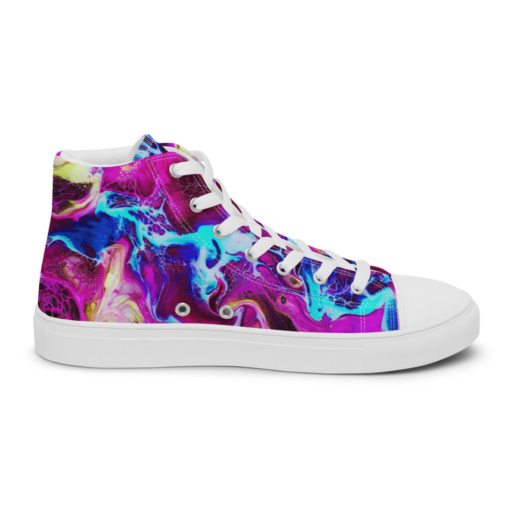 Women’s high top canvas shoes - FA002B