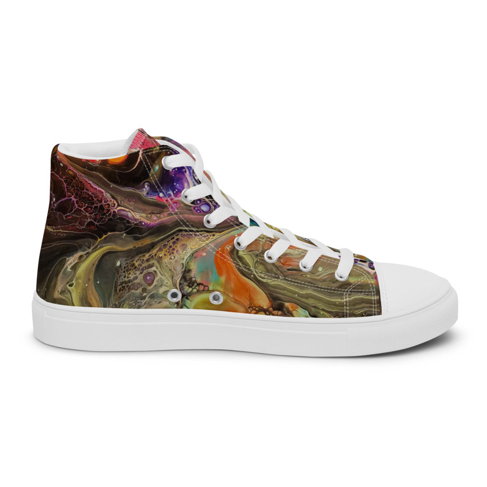 Women’s high top canvas shoes - FA001