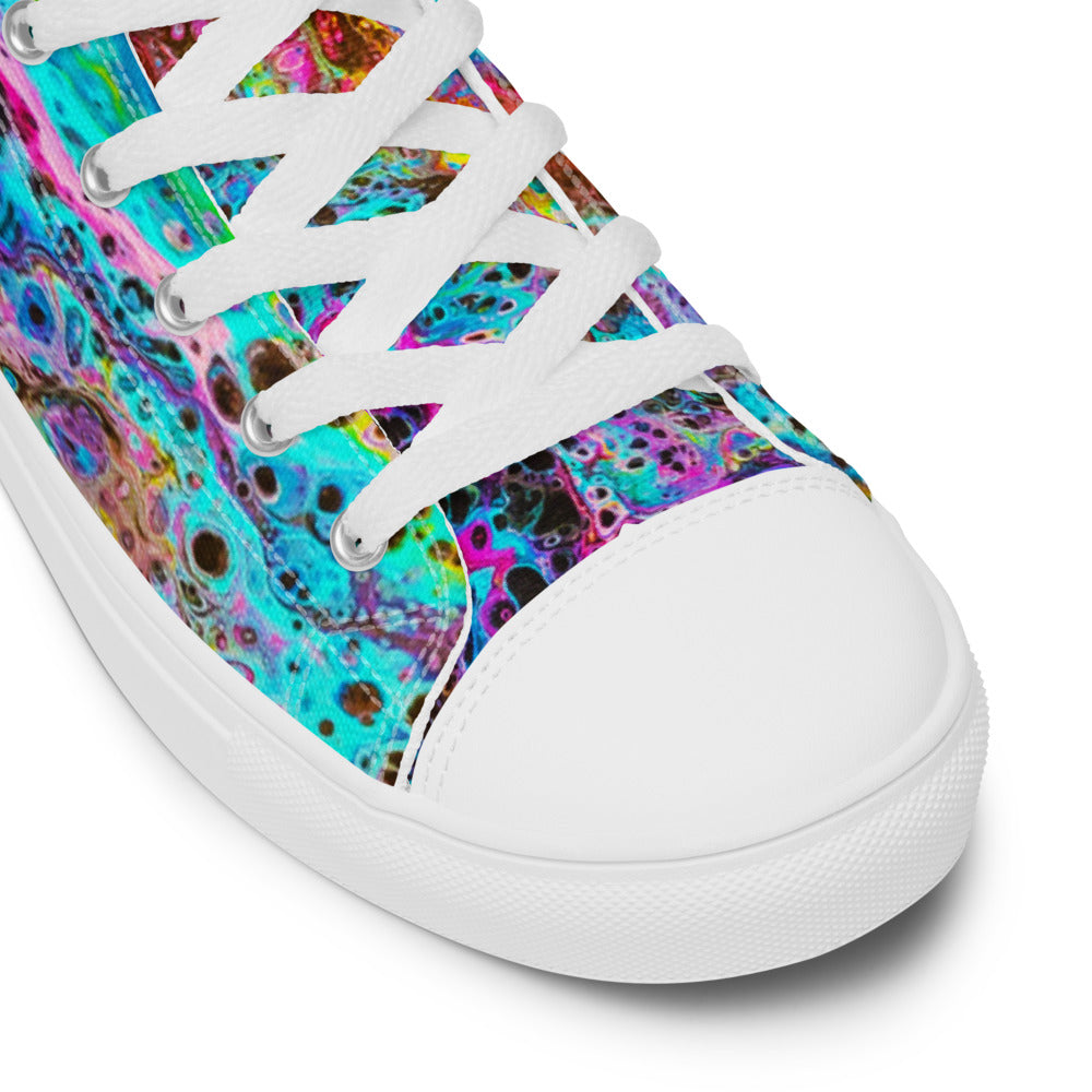 Women’s high top canvas shoes - FA020