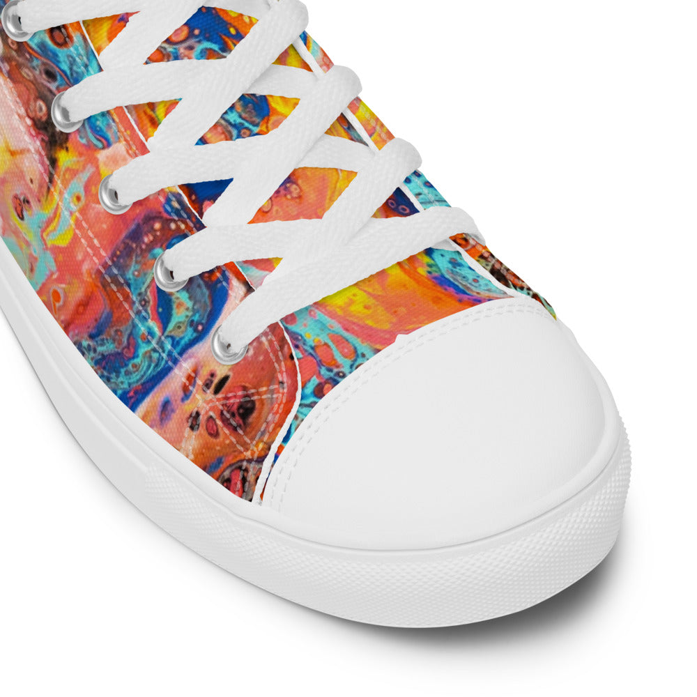 Women’s high top canvas shoes - FA008
