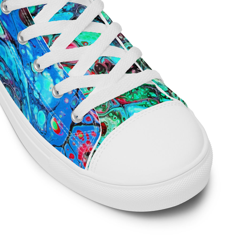 Women’s high top canvas shoes - FA007C