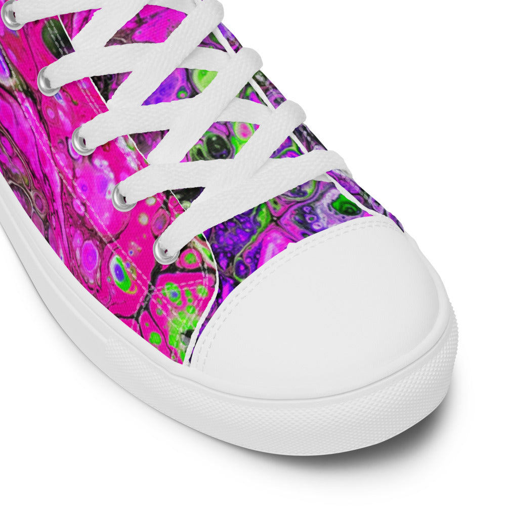 Women’s high top canvas shoes - FA007A