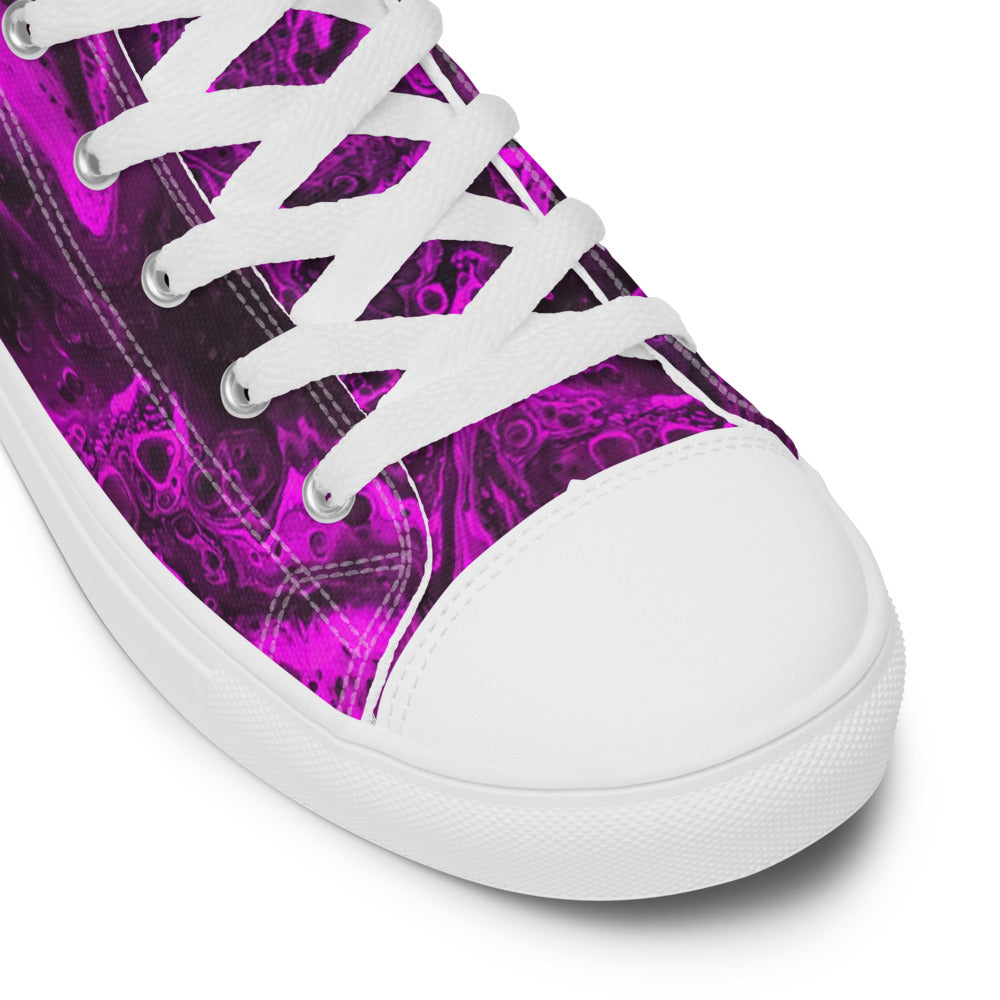 Women’s high top canvas shoes - FA006B