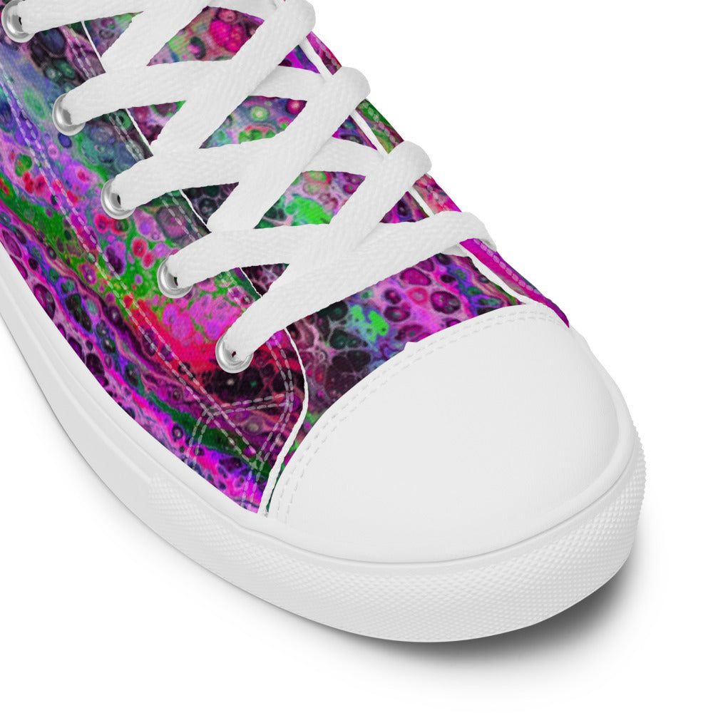Women’s high top canvas shoes - FA003D