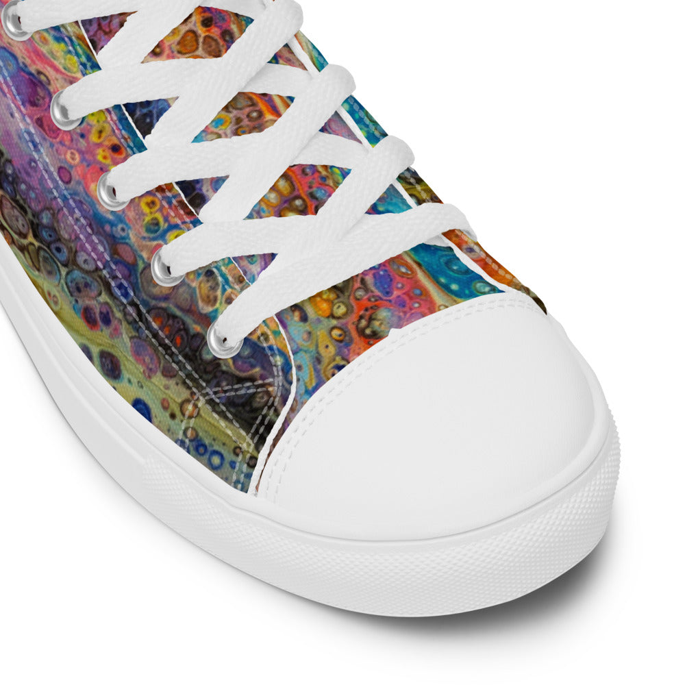Women’s high top canvas shoes - FA003