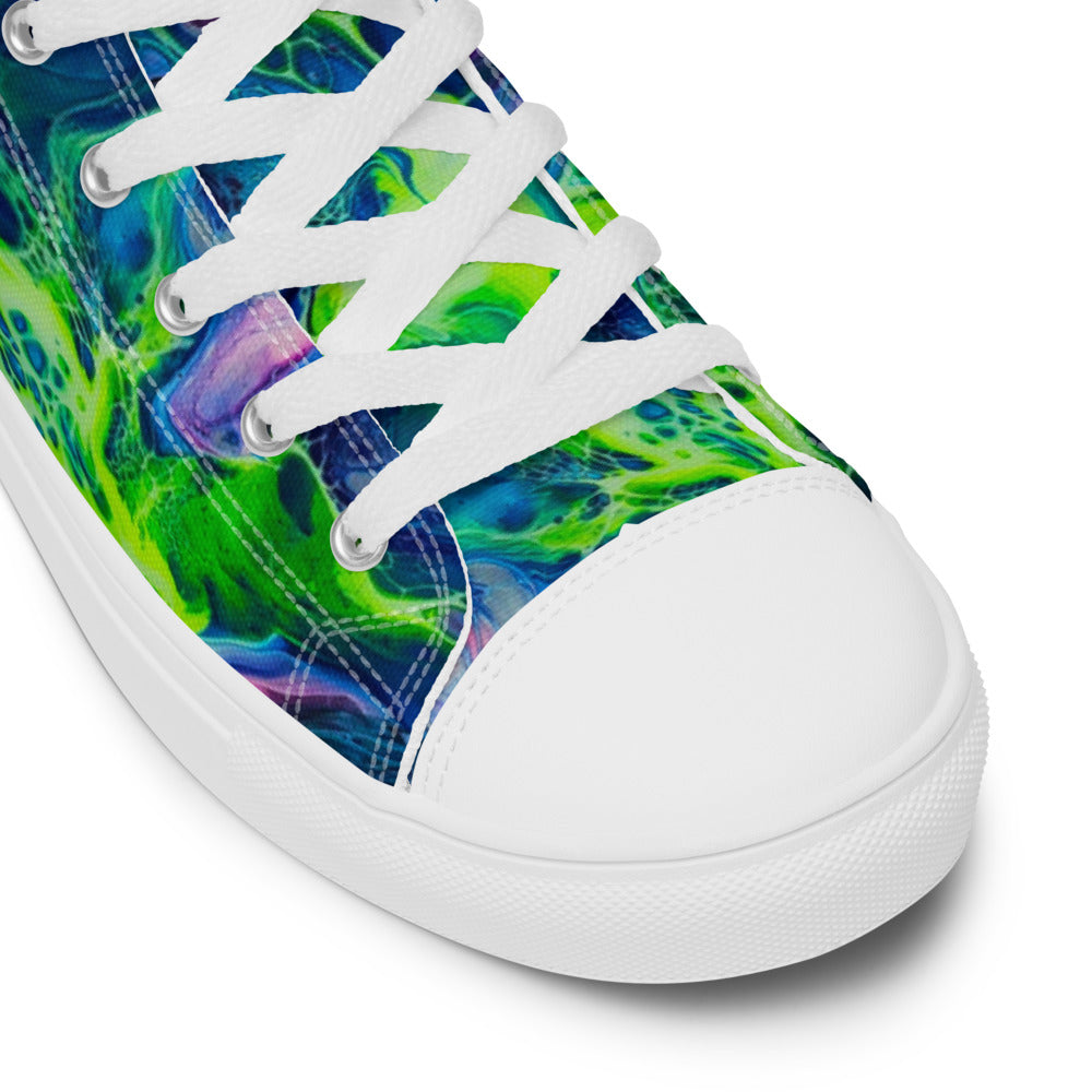 Women’s high top canvas shoes - FA002