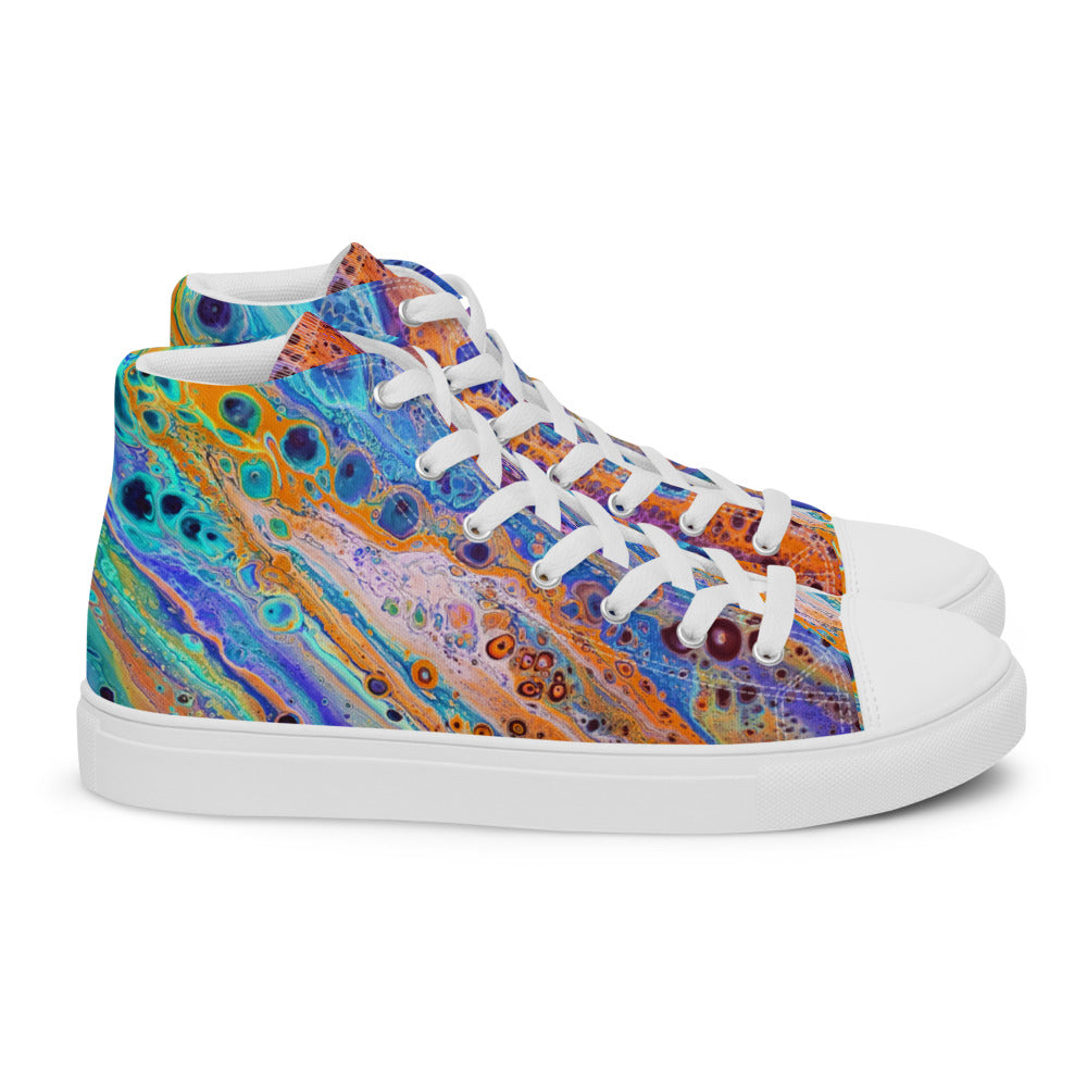 Women’s high top canvas shoes - FA018C