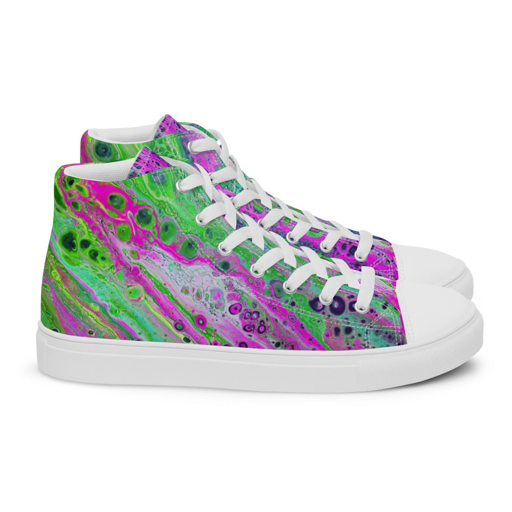 Women’s high top canvas shoes - FA018A