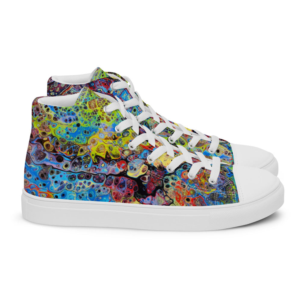 Women’s high top canvas shoes - FA015