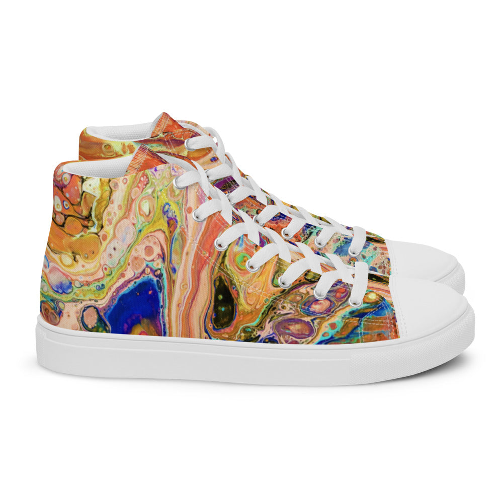Women’s high top canvas shoes - FA011E