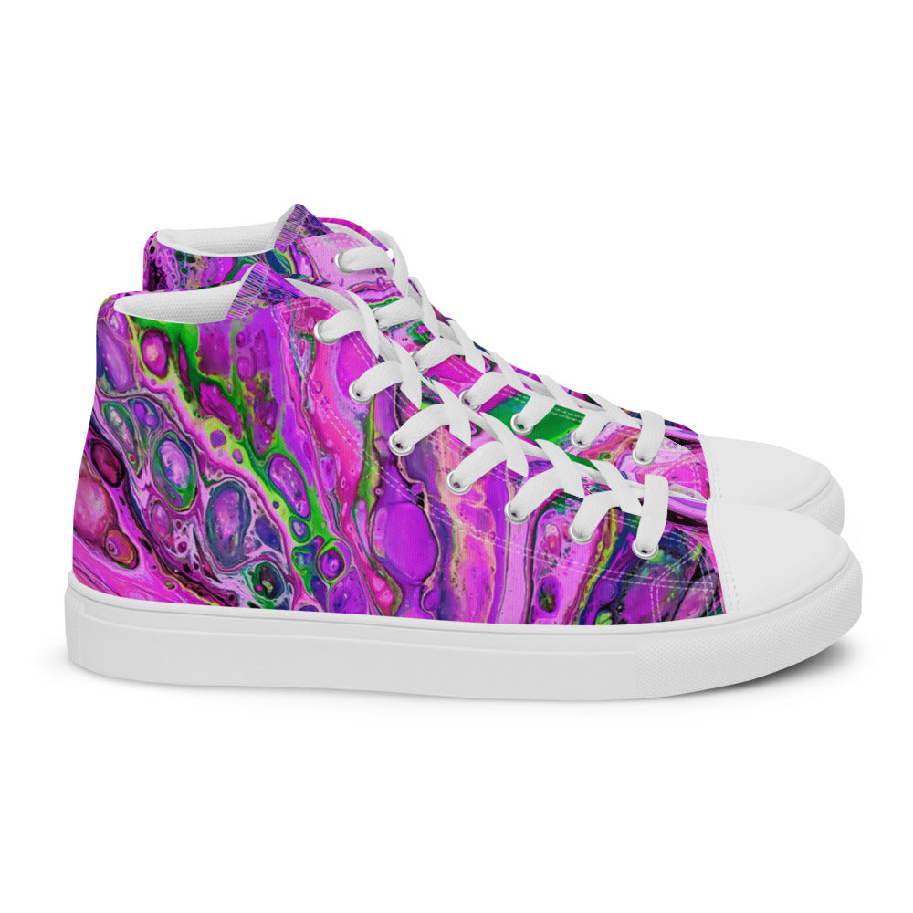 Women’s high top canvas shoes - FA011D