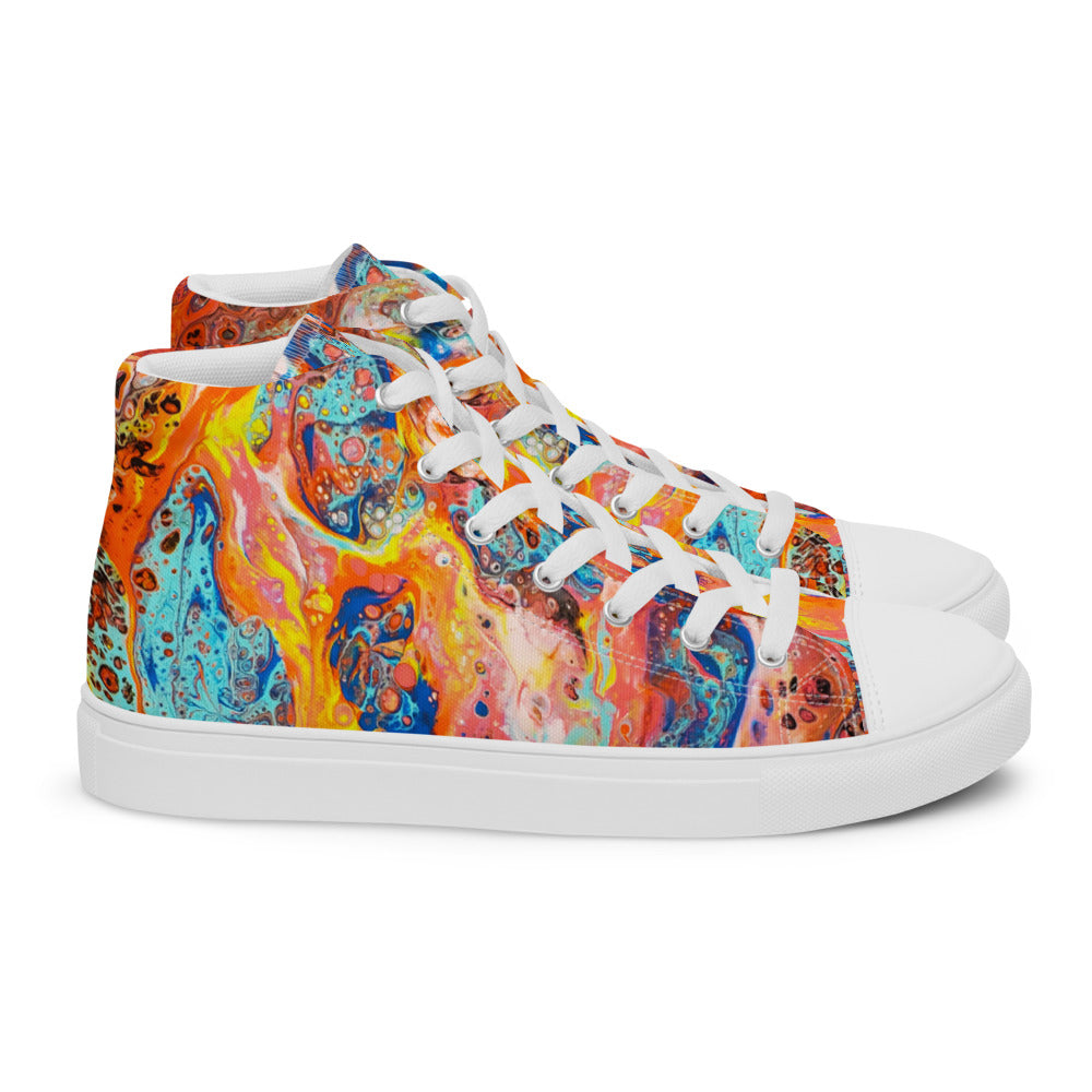 Women’s high top canvas shoes - FA008