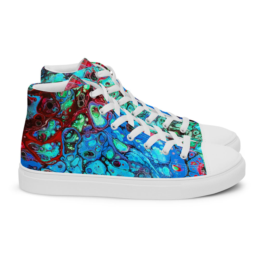 Women’s high top canvas shoes - FA007C