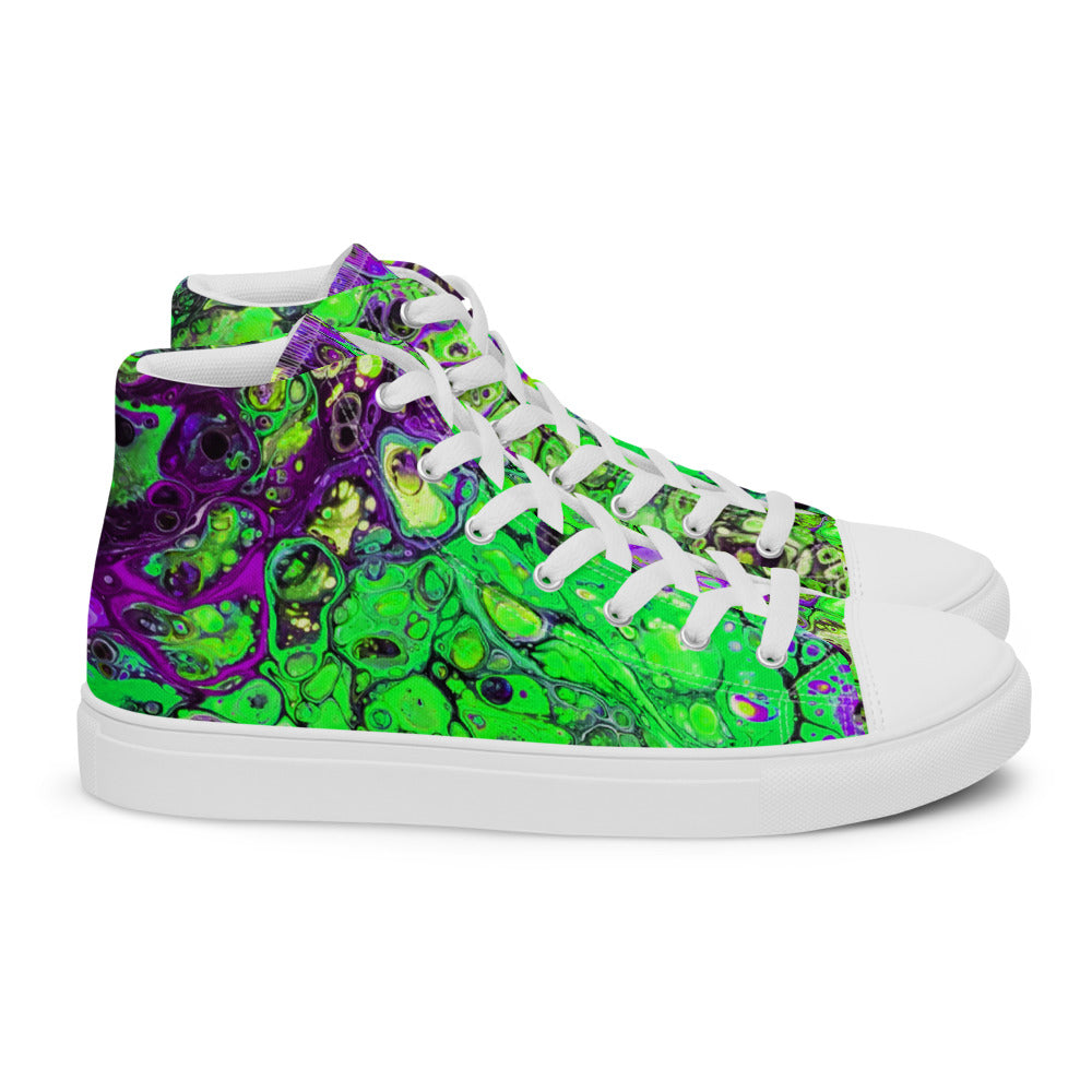 Women’s high top canvas shoes - FA007B