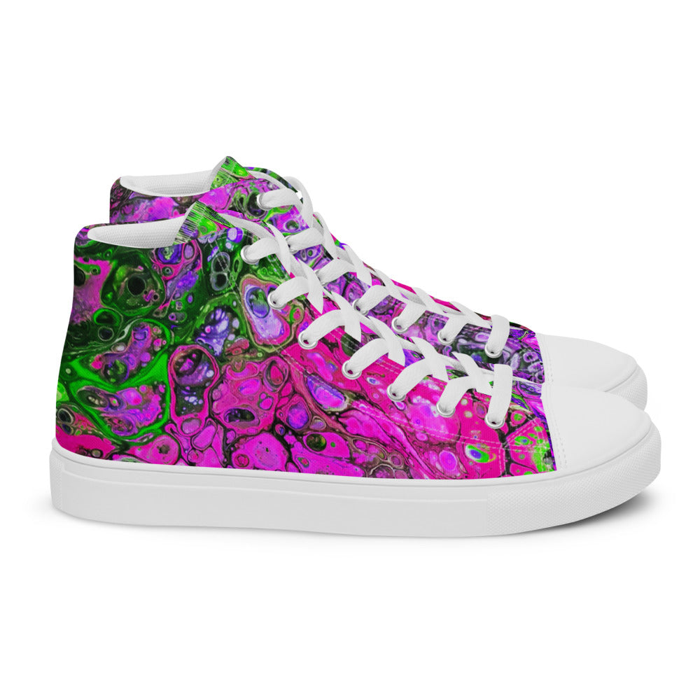 Women’s high top canvas shoes - FA007A