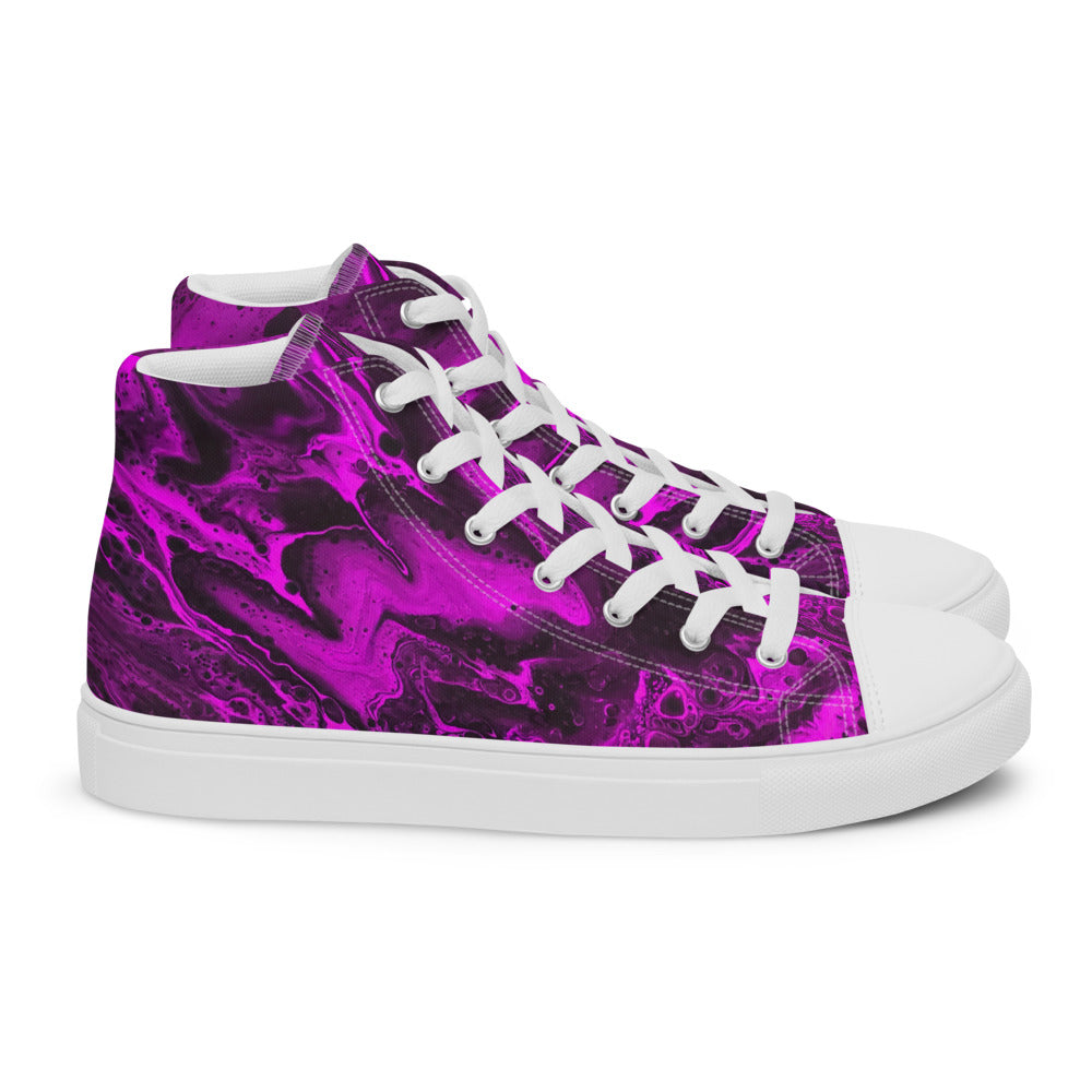 Women’s high top canvas shoes - FA006B