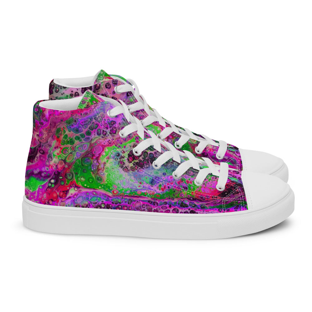 Women’s high top canvas shoes - FA003D