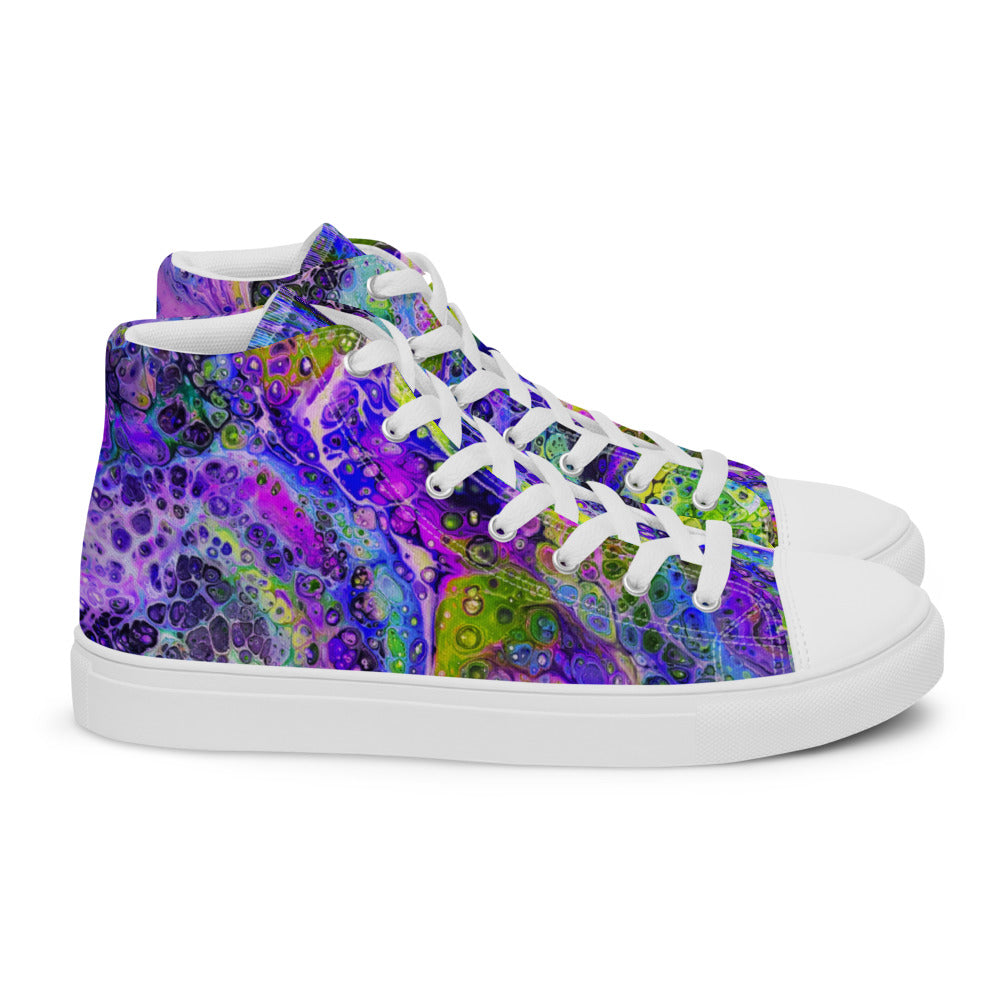 Women’s high top canvas shoes - FA003B