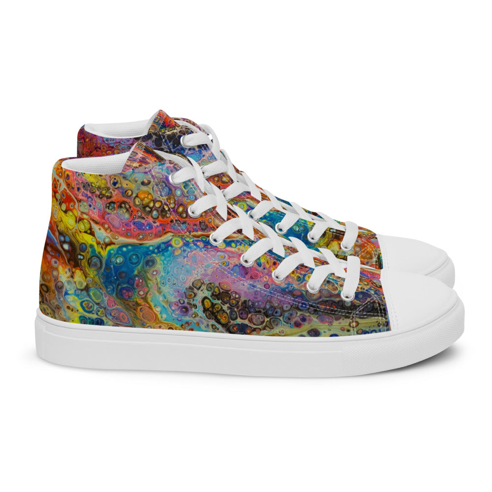 Women’s high top canvas shoes - FA003