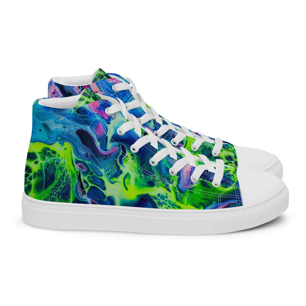 Women’s high top canvas shoes - FA002