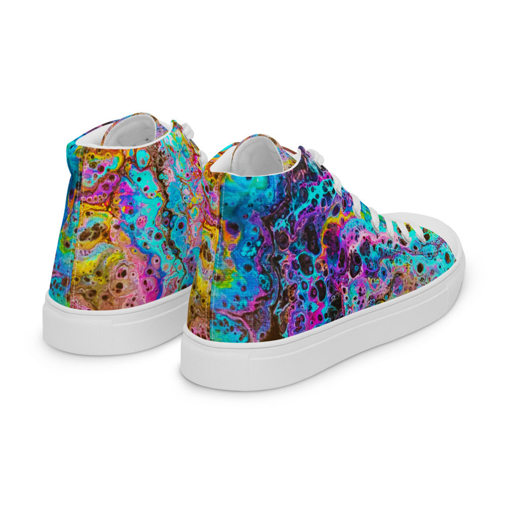 Women’s high top canvas shoes - FA020