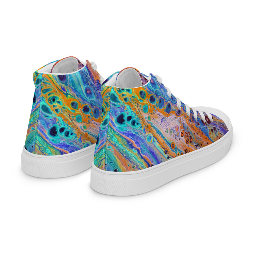 Women’s high top canvas shoes - FA018C