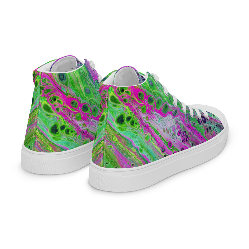 Women’s high top canvas shoes - FA018A