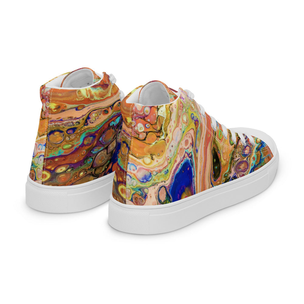 Women’s high top canvas shoes - FA011E