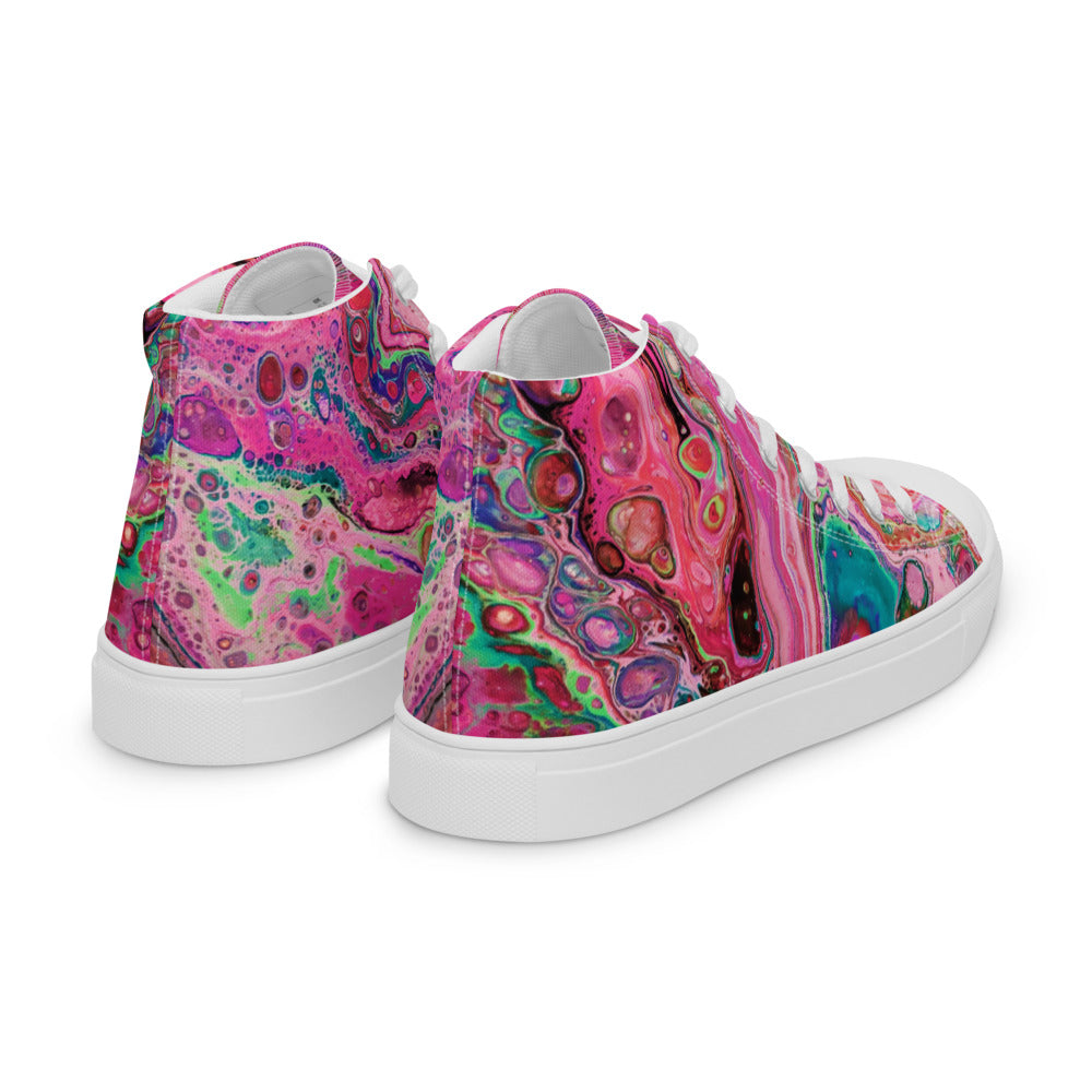 Women’s high top canvas shoes - FA011