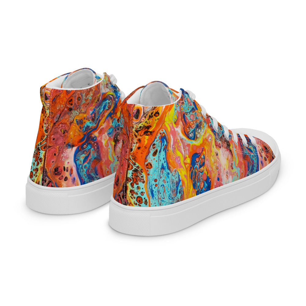 Women’s high top canvas shoes - FA008