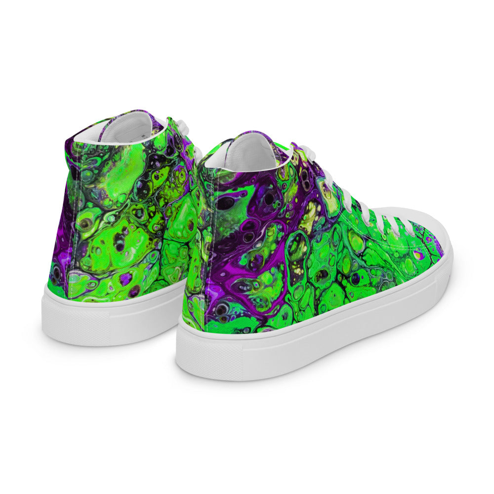 Women’s high top canvas shoes - FA007B