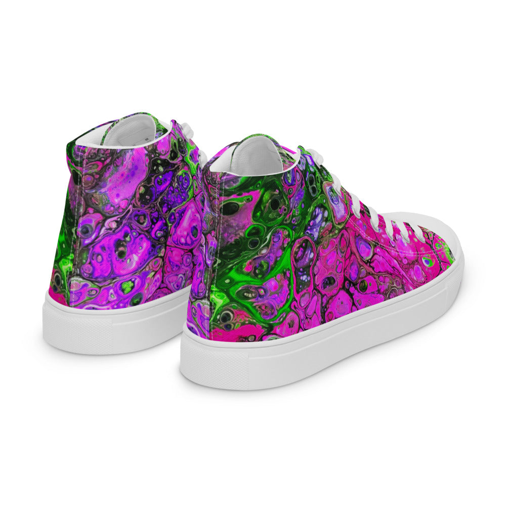 Women’s high top canvas shoes - FA007A