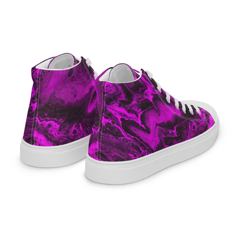 Women’s high top canvas shoes - FA006B