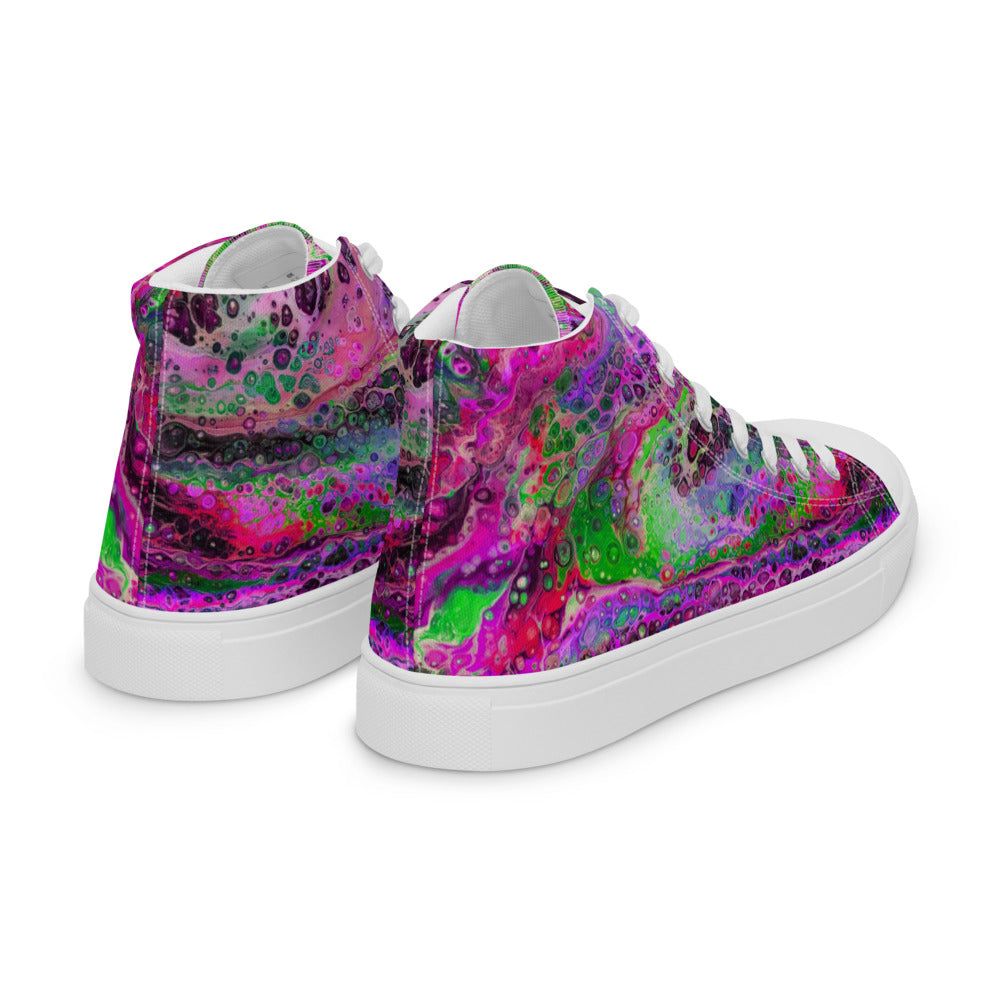 Women’s high top canvas shoes - FA003D
