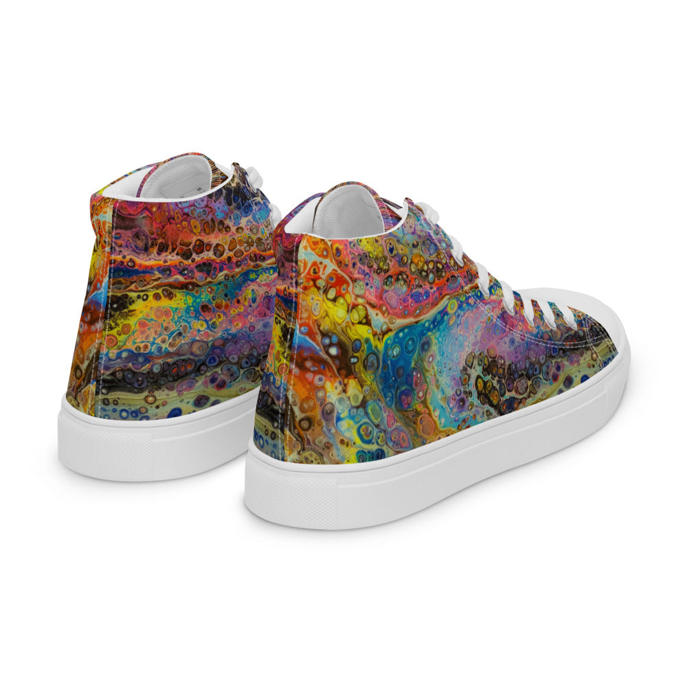 Women’s high top canvas shoes - FA003
