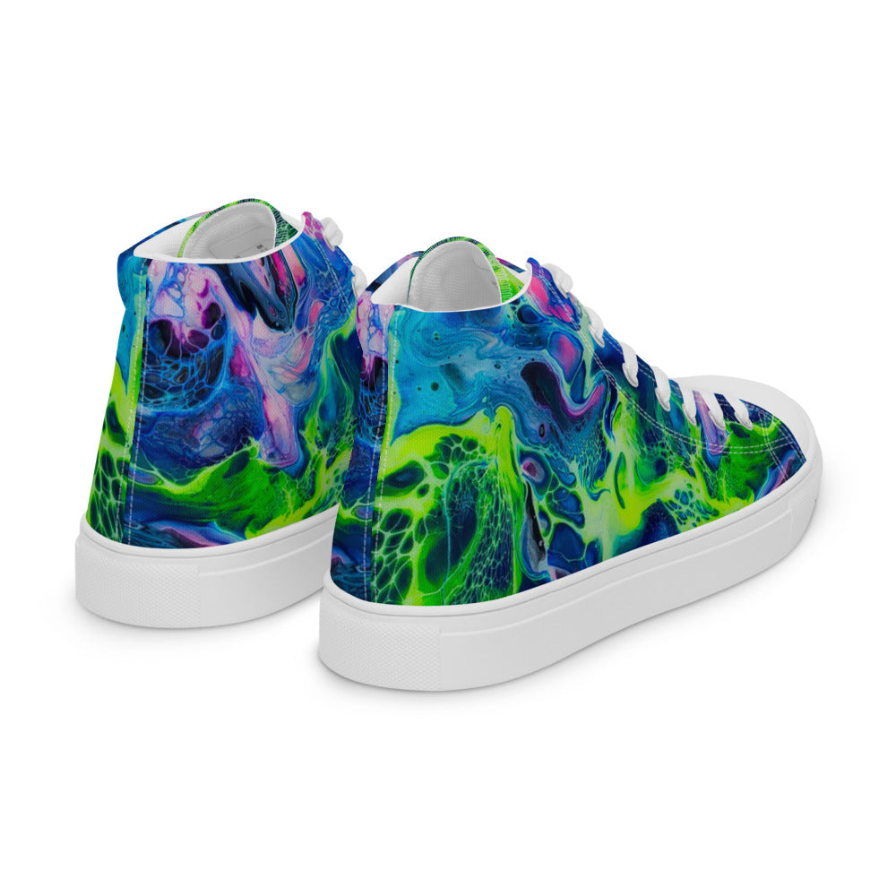 Women’s high top canvas shoes - FA002