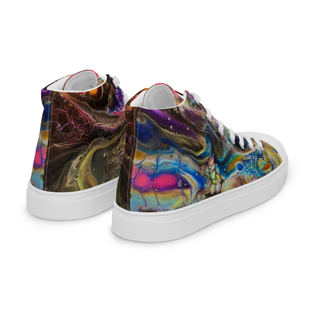 Women’s high top canvas shoes - FA001
