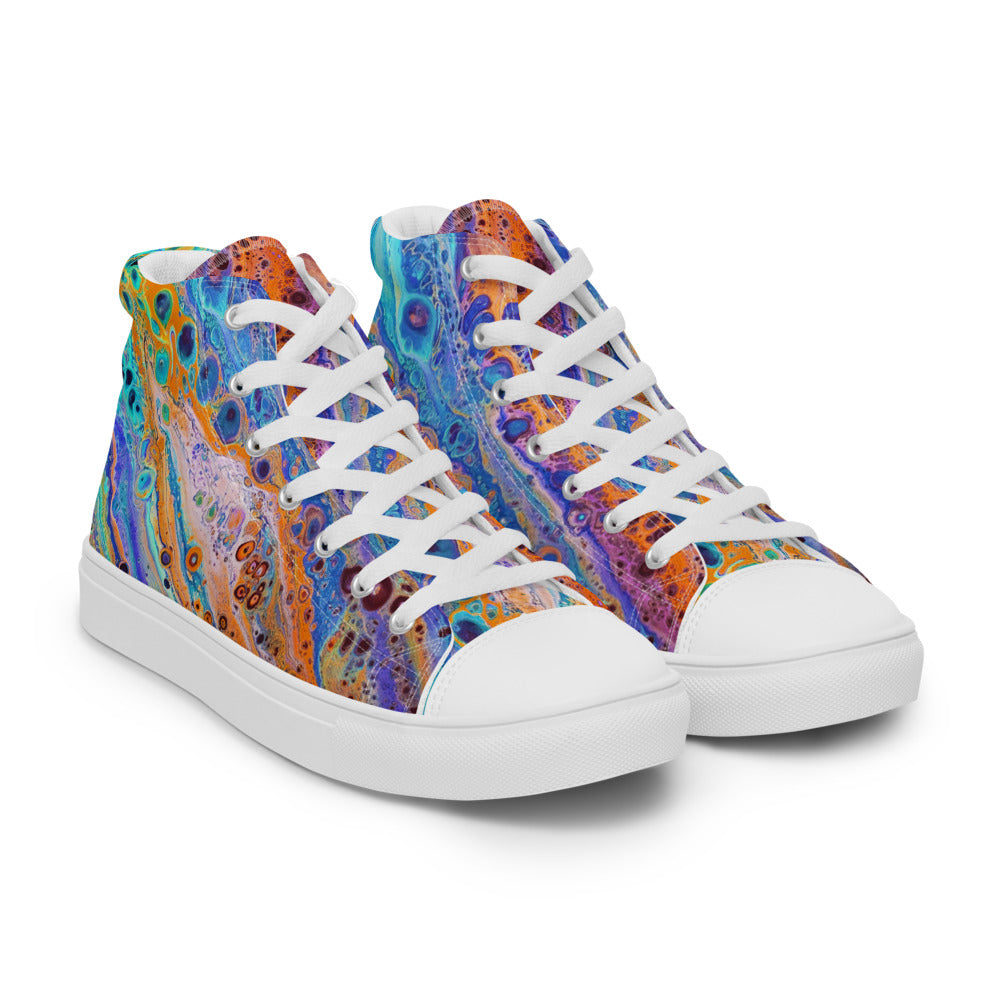 Women’s high top canvas shoes - FA018C