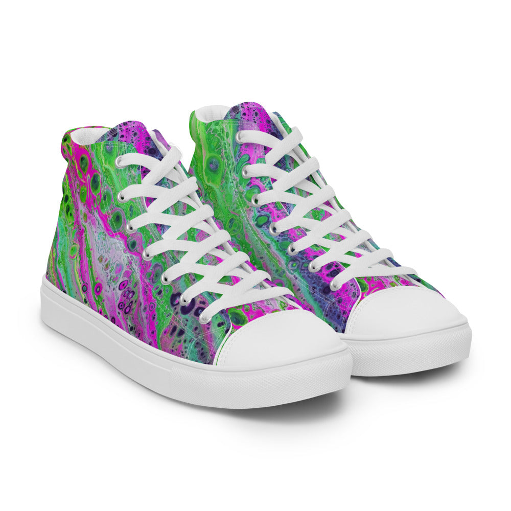 Women’s high top canvas shoes - FA018A