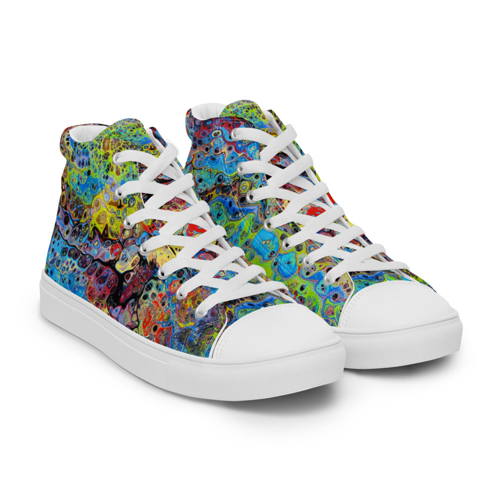 Women’s high top canvas shoes - FA015