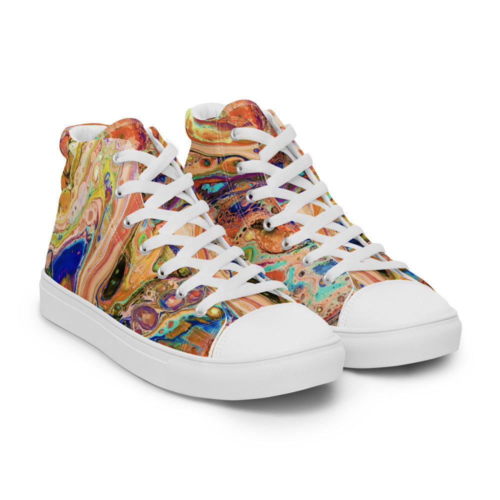 Women’s high top canvas shoes - FA011E