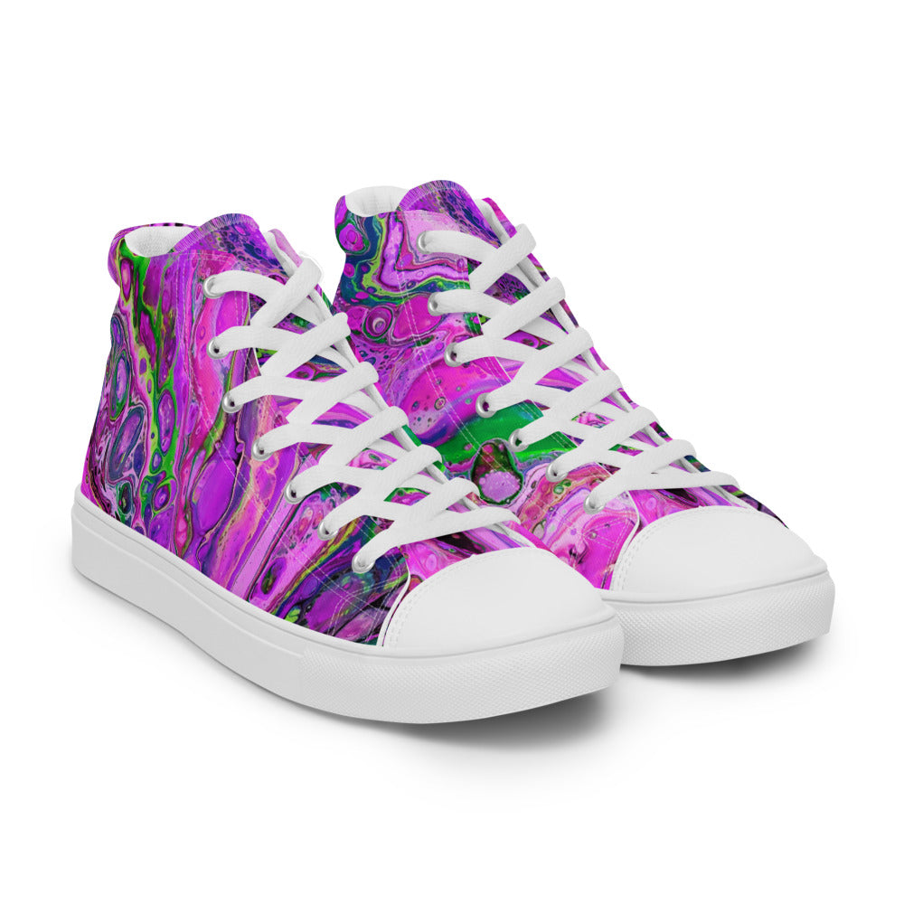Women’s high top canvas shoes - FA011D