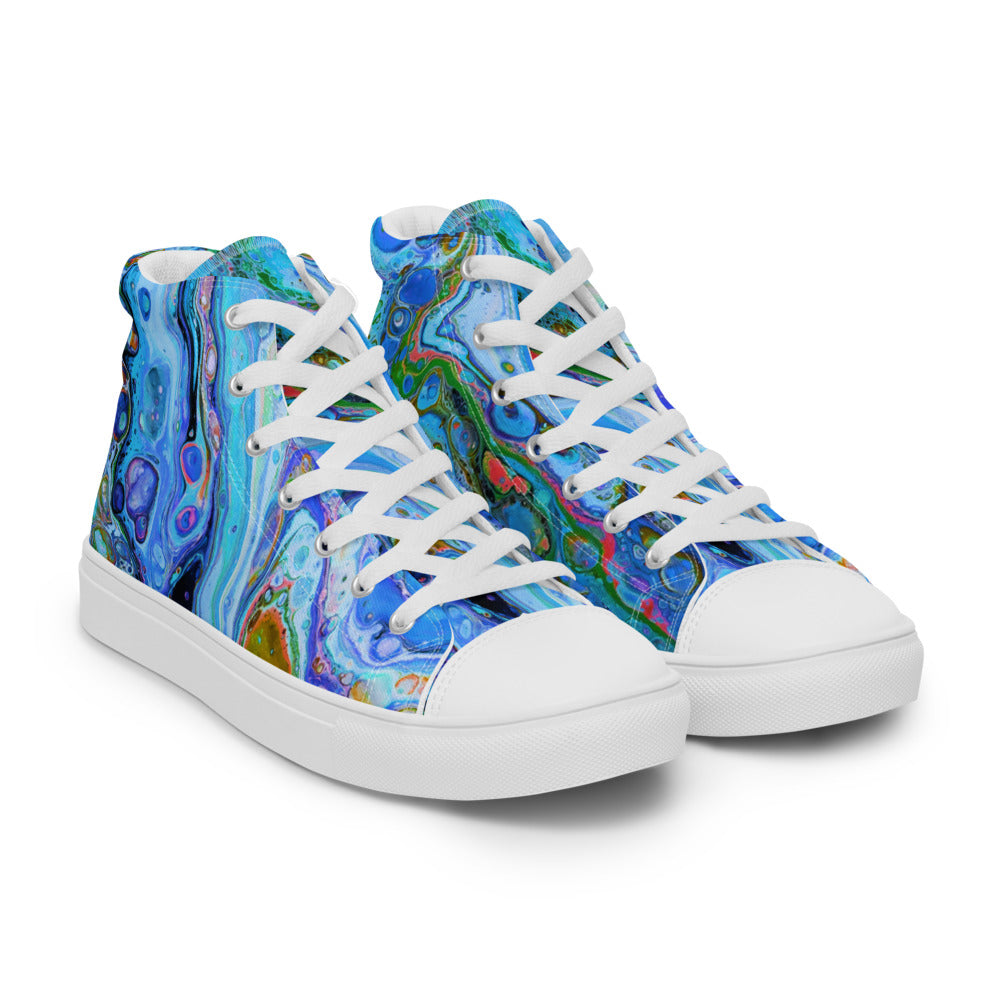 Women’s high top canvas shoes - FA011A