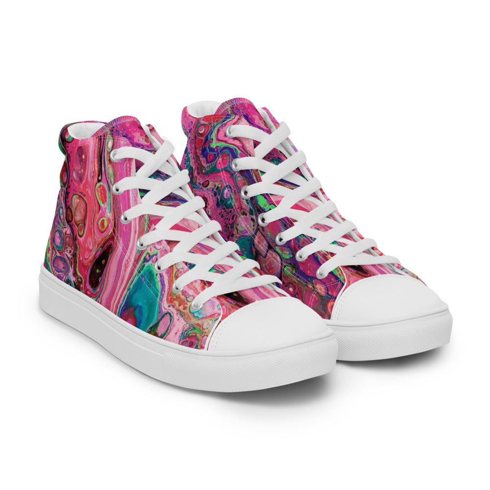 Women’s high top canvas shoes - FA011