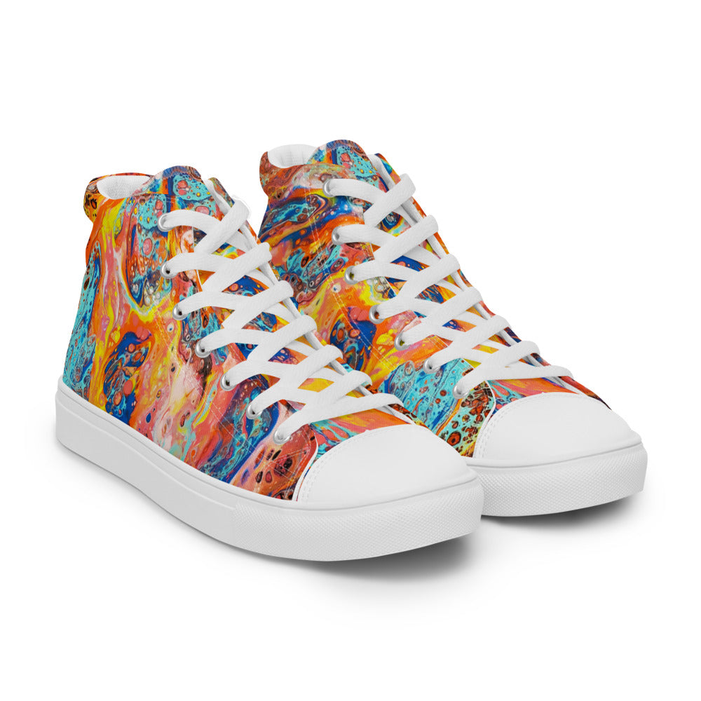 Women’s high top canvas shoes - FA008