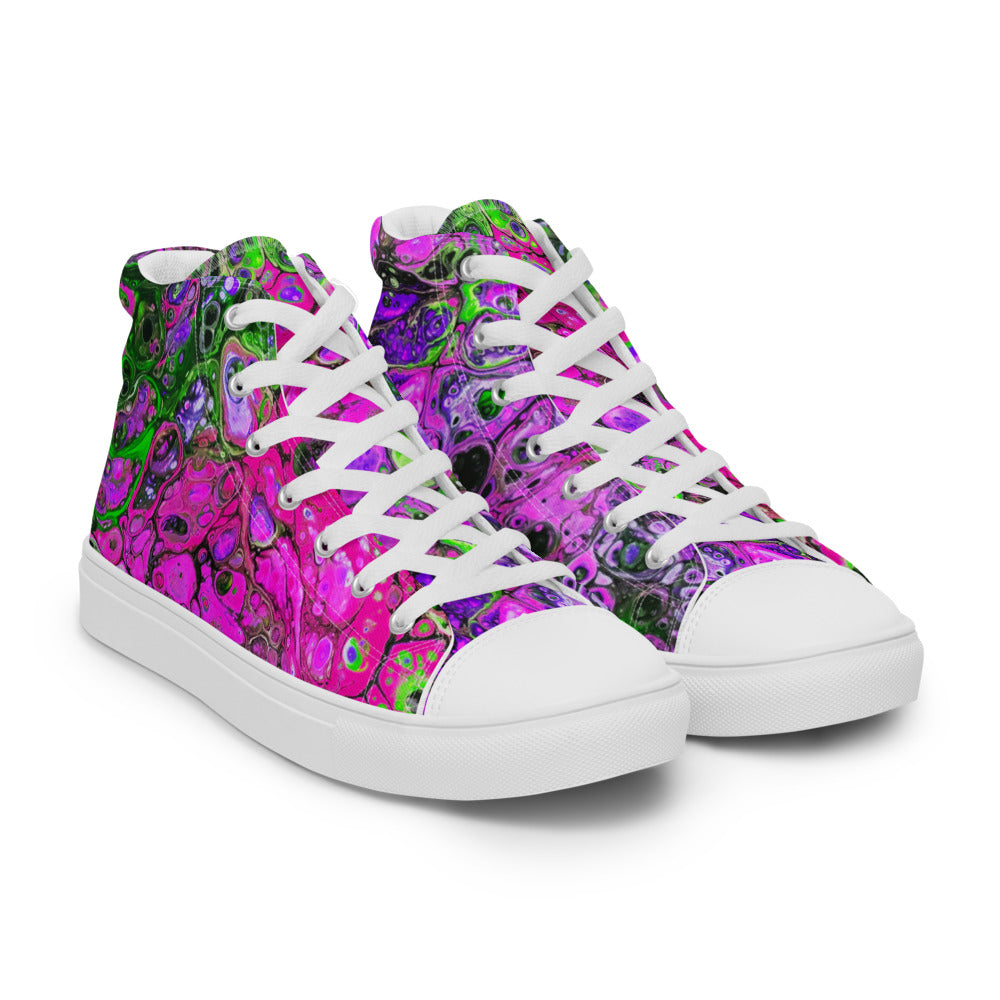 Women’s high top canvas shoes - FA007A