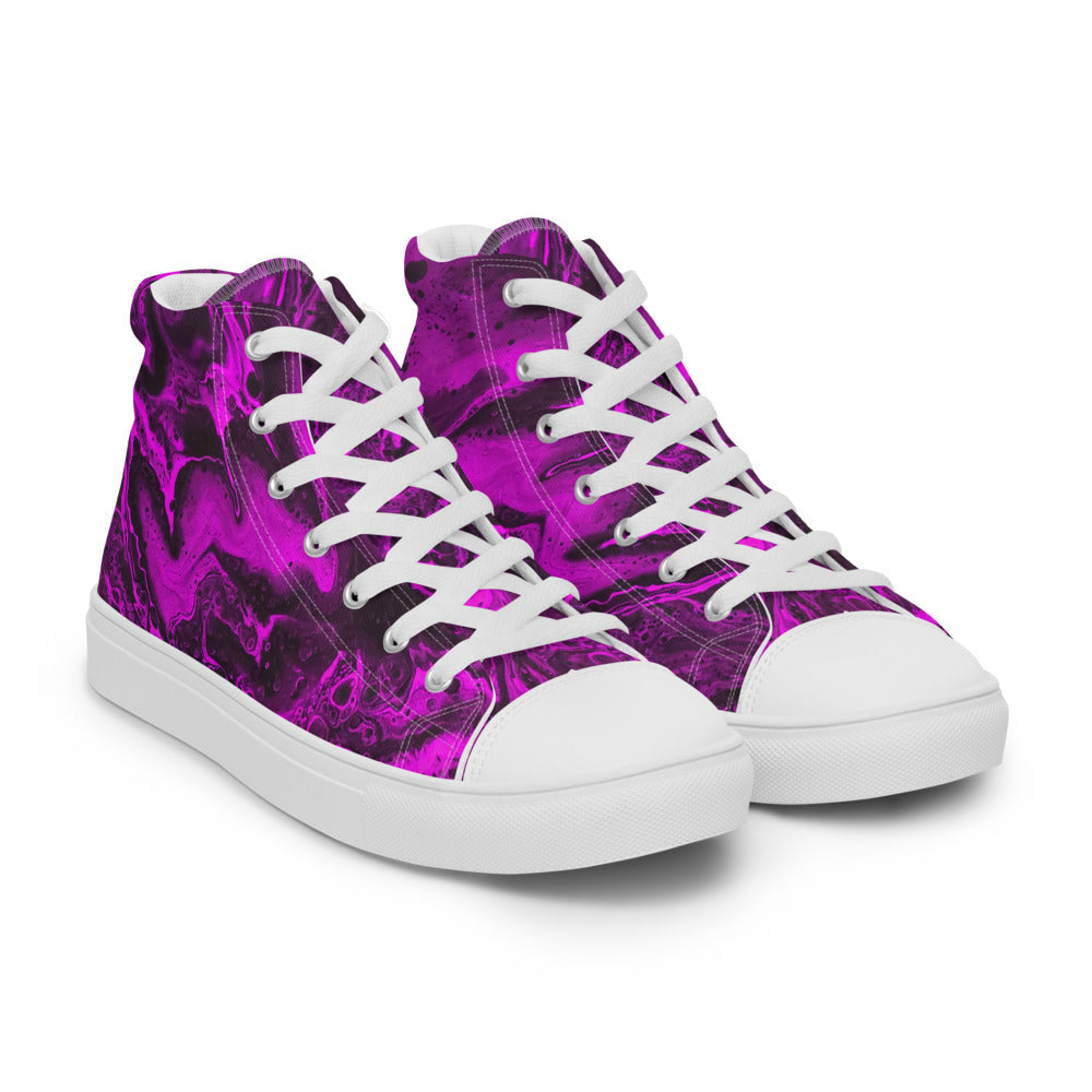 Women’s high top canvas shoes - FA006B