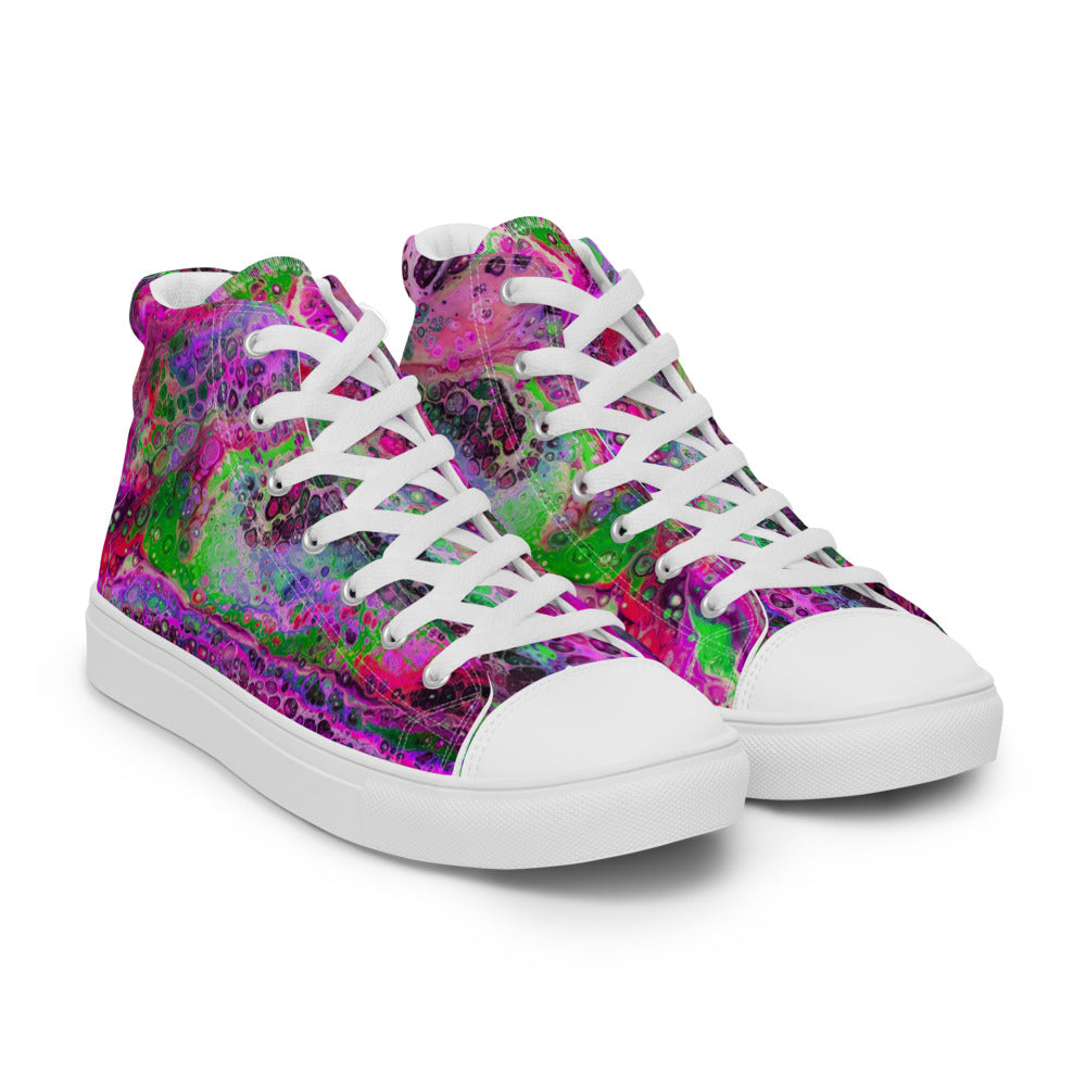 Women’s high top canvas shoes - FA003D
