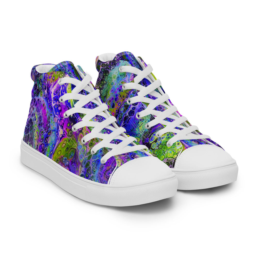 Women’s high top canvas shoes - FA003B