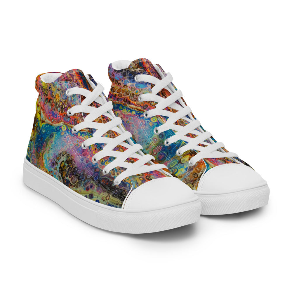 Women’s high top canvas shoes - FA003